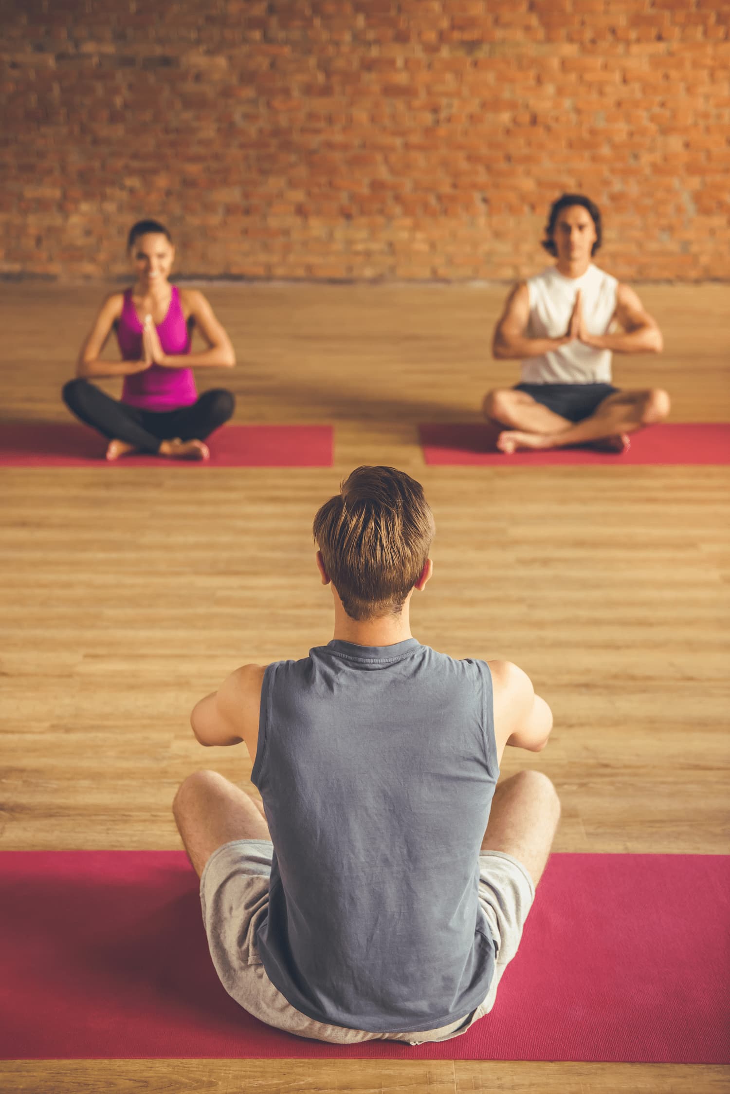 Yoga class at Go Yoga
